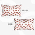 thumbnail image 4 of Kdxio Cotton Pillow Cases 16"x24" Pillowcases,Soft and Breathable Bedroom Pillow Cases-Hand Drawn Watermelon, 4 of 8
