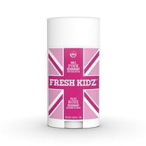 Fresh Kidz Deodorant Stick for Kids and Teens - Baking Soda and Aluminum-free 24 Hour Protection for Sensitive Skin - Girls "Pink", 2.65 oz / 75 g