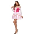 thumbnail image 4 of Disfraces de Halloween 2024 M-XL vestido de princesa para actuación en el escenario La Bella y la Bestia Blancanieves Aurora vestido de princesa disfraz de Halloween, 4 of 4