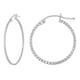 thumbnail image 1 of Arete De Plata 925 Para Mujer Con Diamantado Panal De 20mm, 1 of 5