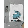 thumbnail image 3 of Whale Funny Doodle T-Shirt Men -Image by Shutterstock, Male 4X-Large, 3 of 4