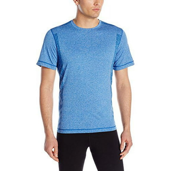 Asics Men's Hot Shot Training Shirt New Blue Heather Small