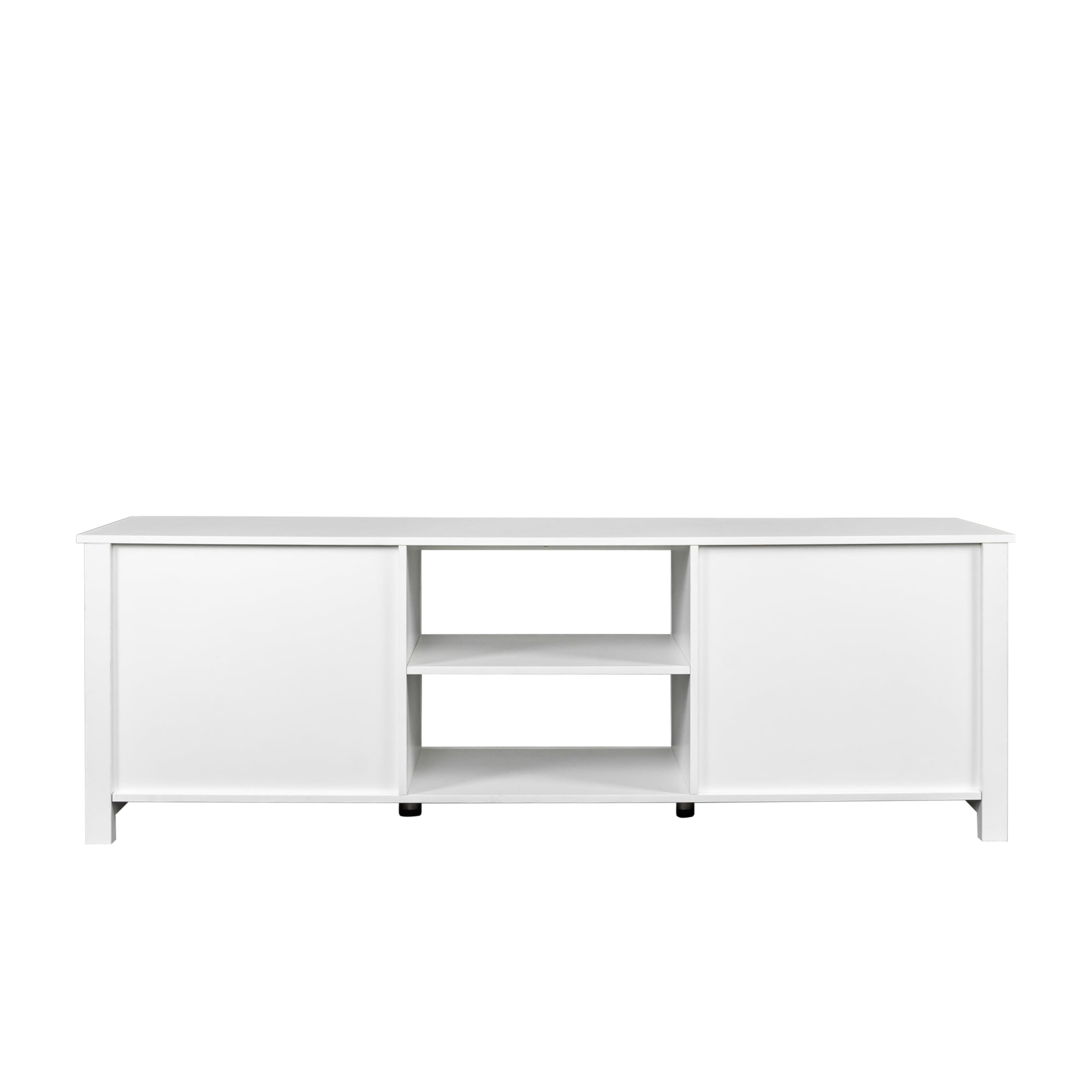 Kadyn Living room TV Stand Furniture, TV Cabinet Stand with 6 storage compartments and 1 shelf cabinet, Large TV Cabinet for for tvs up to 70'', White Kadyn Living room TV Stand Furniture, TV Cabinet Stand with 6 storage compartments and 1 shelf cabinet, Large TV Cabinet for for tvs up to 70'', White