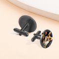 thumbnail image 6 of Corgi Dog Elegant Stainless Steel Shirt Cufflinks for Men, for Formal Attire and Special Occasions, Includes Shirt Clip and Silver Jewelry, 6 of 6
