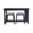 thumbnail image 5 of Liberty Furniture Brook Creek 5 Piece Kitchen Dining Counter Table Set Navy Blue, 5 of 11