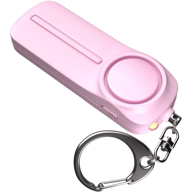 Personal Alarm Siren 130dB Self Defense Alarm Keychain Emergency LED