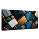 thumbnail image 1 of Cuadro Decorativo Canvas Abstracto Canvas Revolution Trapecios Dorados 120x60, 1 of 3