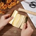 thumbnail image 3 of 1 m 39.4"x3.9" Gold Metal Sheets Brass High Hardness Strip Loose Electrical Repairs Carving Stamping Decorations Foil Sheet Roll for Jewelry Making Pendant DIY Crafts Projects, 3 of 9