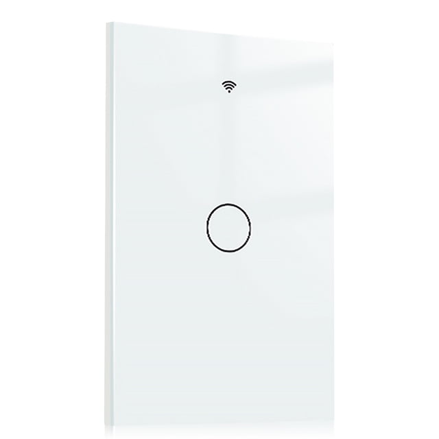Toystoory Interruptor de luz inteligente Tuya, cuenta regresiva, interruptores de lámpara de Control remoto para teléfono móvil, controlador de sala de Electrodomésticos Blanco 1 unidad Toystoory HA011723-01