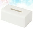 thumbnail image 6 of TUIBELYN Tissue Box Cover for Bathroom Vanity and More (Large, White), 6 of 7