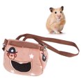 thumbnail image 1 of Bolsa de transporte portátil y transpirable de franela para hámster, ideal para mascotas pequeñas, como cobayas, ardillas y chinchillas., 1 of 12