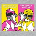 thumbnail image 3 of CafePress - Power Rangers On Their Ce Women's Baseball T Shirt - Womens Baseball Tee, 3 of 4