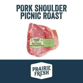 Prairie Fresh Natural Fresh Pork Shoulder Butt Roast, Bone-in,
