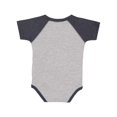 thumbnail image 2 of Rabbit Skins Infant Vintage Fine Jersey Baseball Bodysuit, 2 of 4