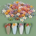 thumbnail image 2 of 40 pequeñas flores de resina para decoración de uñas, dijes de diamantes de imitación mate mezclados, gemas, suministros de manicura, piezas para diseño de uñas, accesorios de decoraciones, 2 of 4