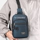 thumbnail image 1 of Bolsa de pecho bandolera Mochila | Tejido repelente al agua | Bolsillo antirrobo | Puerto de carga USB | Correa de hombro transpirable | Bandolera multipropósito para deportes al aire libre |, 1 of 8