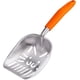 thumbnail image 1 of Palas de arena de metal Pala de arena para gatos de aleación de aluminio con mango largo Fácil de limpiar para mascotas, rayas de sarga, 1 of 5