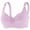 Purple, variant on Bras for Women Lightweight Seamless No Wire T-Shirt Bra Flat Seam Design Invisible Under Thin Shirts L-3XL