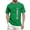Green, variant on Men's St. Patrick's Day Shamrock T Shirt Short Sleeve Casual Clover Graphic Tee
