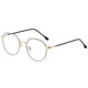 thumbnail image 4 of Gafas Irregulares con Estilo, Lentes Transparentes Y Planas, Gafas de Montura Completa Ligero Anti-azul, Protección , Estilo Retro Sunnimix Anteojos irregulares, 4 of 6