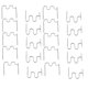 thumbnail image 3 of 1000Pcs 0.6mm S Wave Staples for Car Bumper Bodywork Plastic Stapler Repair Kit 0.6mm Wave Staples S, 3 of 5