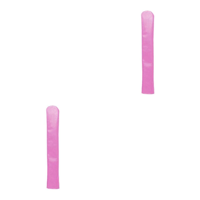 Advancent Golf Alignment Stick Cover Rods Holder 33x5.8cm Sostiene al menos 2 palos rojo Púrpura 2piezas