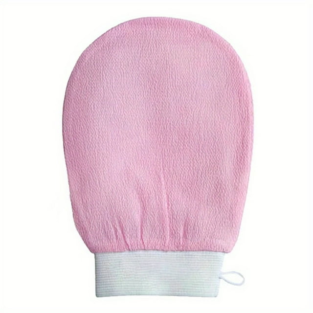 Reveal Your Natural Glow: Korean Exfoliating Mitts for Microdermabrasion & Spray Tan Removal!