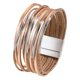 thumbnail image 2 of Pulsera para mujer con cierre, regalo, accesorios de moda, versátil y elegante. Oro, 2 of 9