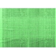 thumbnail image 1 of Ahgly Company Indoor Rectangle Abstract Emerald Green Modern Area Rugs, 4' x 6', 1 of 4