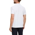 thumbnail image 3 of s.Oliver Polo para hombre - básico, cuello polo, algodón, liso Blanco 2XL (XX-Large), 3 of 4