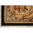 thumbnail image 4 of Nourison Paramount Persian Medallion Black 3'11" x 5'10" Area Rug, (4' x 6'), 4 of 5