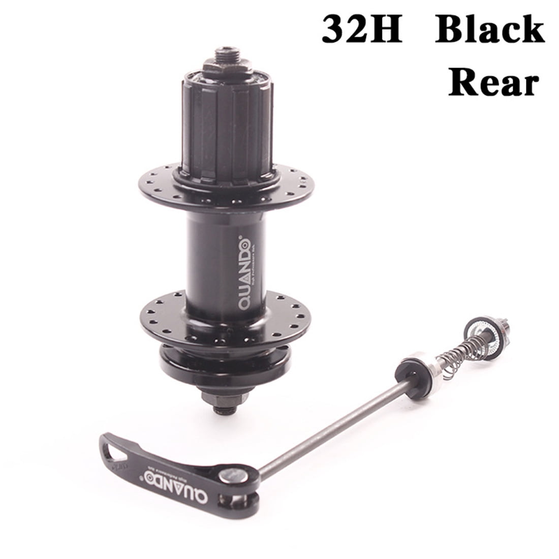 QXKE QUANDO Cassette Disc Brake Hub Mountain Bike 32 36 Holes Single Rear Hub Set Walmart