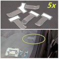 thumbnail image 1 of Parking Ticket Holder, 5pcs Transparent Car Windshield Ticket Holder, 1 of 2