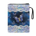 thumbnail image 2 of HELLHERO Polyester Fabric Book Sleeve for Friend Retro for Hardcover Books Handle, 11.4 Inch X 8.66 Inch, 2 of 6