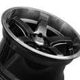 thumbnail image 3 of XXR 555 17x8 5x100/5x114.3 35et Chromium Black / ML Wheel, 3 of 3