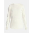 thumbnail image 5 of ClimateRight by Cuddl Duds Women's Thermal Guard Base Layer Crew Neck Top, Sizes XS to 4X, 5 of 5