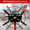thumbnail image 2 of Rotating Engine Stand, 750LBS Capacity 360 Degree Rotating Head Adjustable Motor Stand with Arms and Caster Wheels, Auto Truck Motor Dolly Mover Jack, 2 of 4