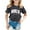Black, variant on Adeawade Toddler Girl Tops 3-4 Years Cartoon Graphic Round Neck Loose Short Sleeve T Shirt Top Sweet Girl Clother Black
