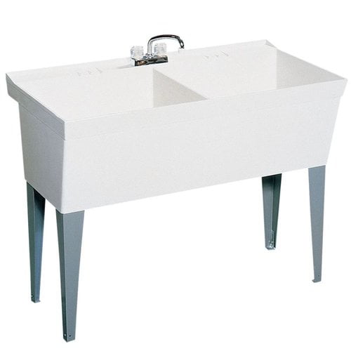 Free Standing Laundry Sink, Swan Veritek Bathtub