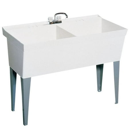 Swan Veritek 23 375 X 45 375 Free Standing Laundry Sink