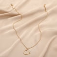 thumbnail image 2 of Fiaya Women Cute Pendant Cat Necklace, Dainty Cat Ear Alloy Pendant Short Necklace, Simple Jewelry Gift for Women Teen Girls, 2 of 4