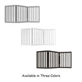 thumbnail image 6 of PETMAKER 3-Panel Indoor Foldable Pet Gate for Stairs or Doorways (White), 6 of 8