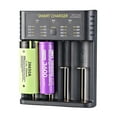 thumbnail image 4 of Battery Charger Smart 4 Slots Cell Charging Adapter 18650 Lithium Rechargeable Battery Charger, 4 of 7