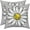 Yellow, variant on Yellow Daisy Pillow Covers 16x16 Set of 2, Yellow and Gray Outdoor Throw Pillow Covers Spring Summer Floral Pillowcase Accent Home Decorations Cushion Case for Living Room Bedroom