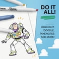 thumbnail image 3 of Sharpie S-Note Creative Highlighters, Toy Story 5 Packaging, Chisel Tip, Assorted, 12 Count, 3 of 9