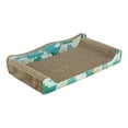 thumbnail image 3 of Cat Scratchers Cartón Cat Scratch Bed Protector de muebles Cat Sofa Extra Large Grinding Claw Lounge Couch para gatos de interior Gatitos descansando Azul 50cmx27cmx9cm Salvador Almohadillas para rascar gatos, 3 of 10