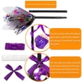 thumbnail image 4 of Halloween Witch Broom Halloween Magic Broom Cosplay Props for Halloween Costume Haunted House Decor, Masquerade Show Dress Up Dance Party Supplies, 4 of 12