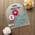 thumbnail image 3 of Flower Bouquet Frame For Mom, Mother's Day Gift, Handpicked With Love, Custom Gift for Mom, Acrylic Photo Frame, Gift for Mom, Mothers Day, 3 of 10