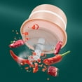 thumbnail image 3 of Portable Mini Household Electric Wireless Garlic Masher Small Electric Garlic Blender Cordless Garlic Puree Machine Garlic Puree Maker Kitchen Gadget, 3 of 7