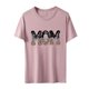 thumbnail image 4 of Blusa suelta estampada con cuello redondo y manga corta para mujer OAVQHLG3B Store  lin121212, 4 of 5